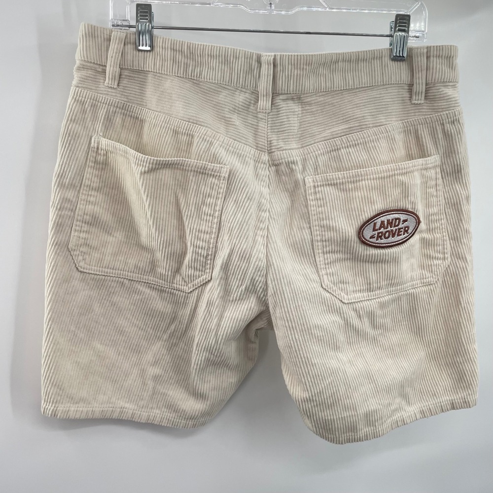 Land Rover PAC-SUN Corduroy Shorts Men's‎ 6in inseam Size 32 Beige - Picture 5 of 7